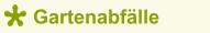 Gartenabfälle
